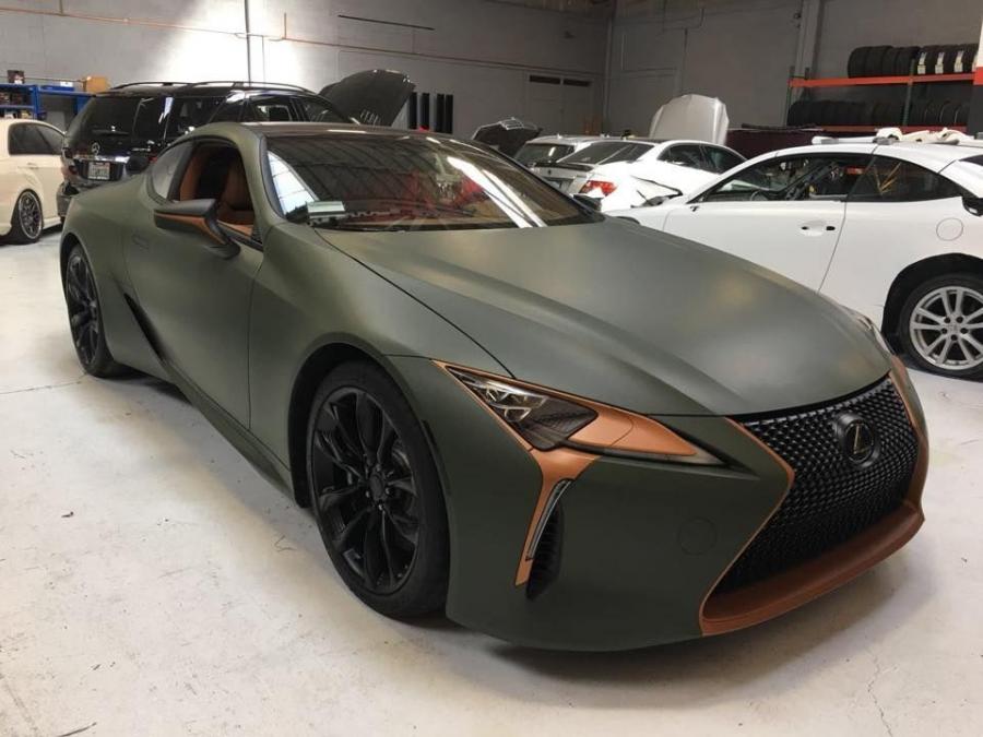  Lexus LC500 by Impressive Wrap 2018 года  (фото 4 из 5)